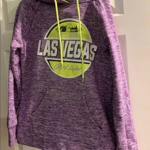 Coconut Creek Trading Company Womens Purple /yellow Las vegas sweatshirt Size Sm